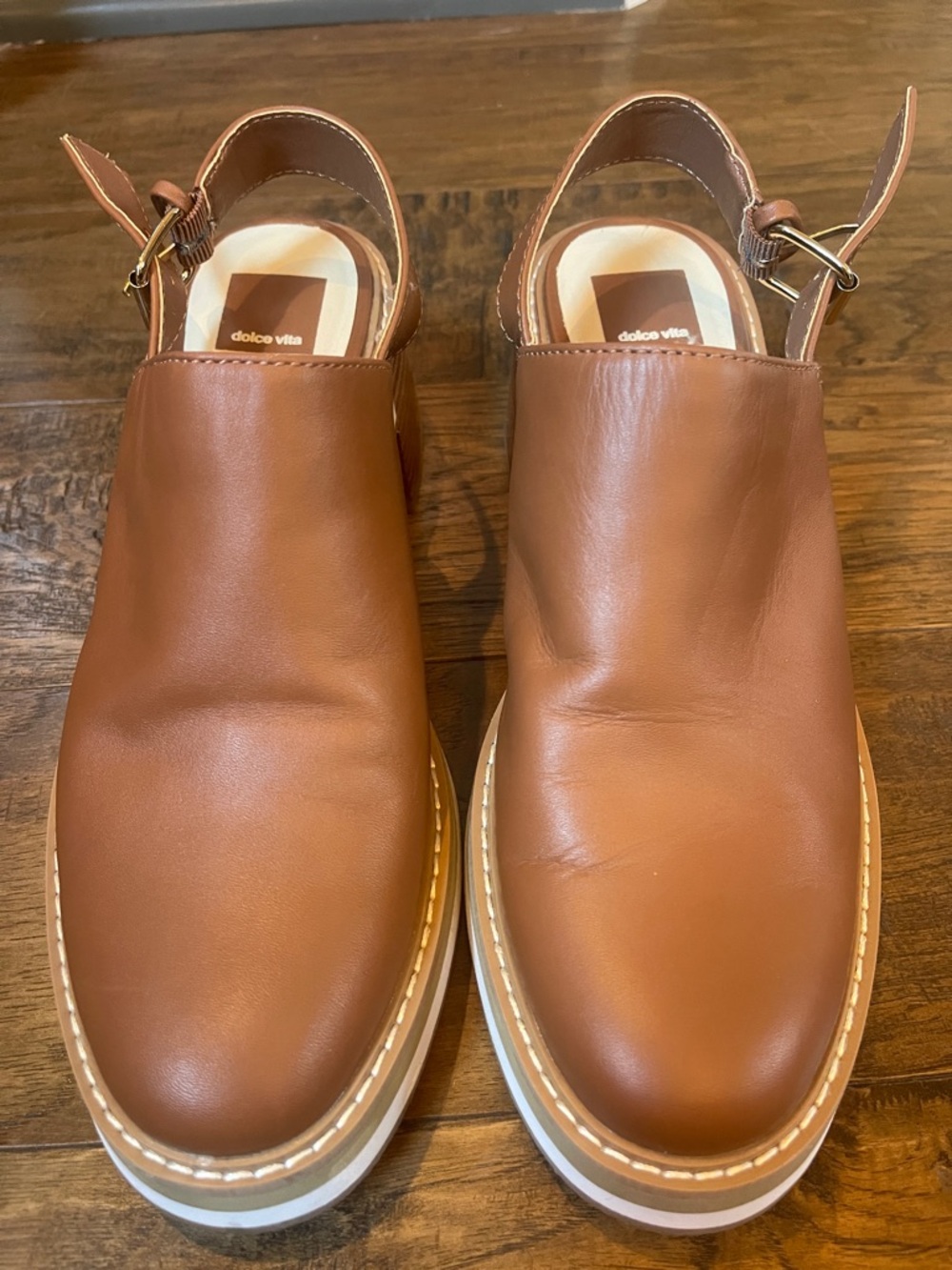Dolce Vita Haniah Heels Biscuit Leather - Picture 2 of 5